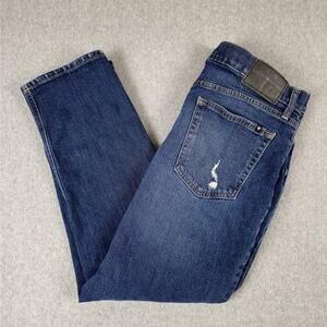 Lucky Brand Jeans Womens Size 10/30 Midrise Boyfriend Sienna Distressed